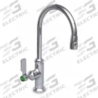 WATERSAVER FAUCET COMPANY Laboratory Faucet: Faucet, Single-Post, 1 Handles, Lever, Std, Gooseneck (MPN L614-55LE). Key specifications — Brand: WATERSAVER FAUCET COMPANY; Color/Finish: Chrome; Product Type: Faucet.