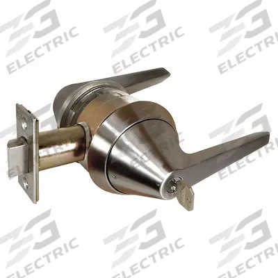 MARKS USA Door Lockset: Passage Lever Locksets, Stainless Steel, ADA Compliant