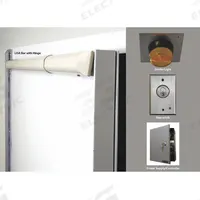 SECURITECH Anti-Ligature Door Alarm Kit: 120 V AC, Mortise, Aluminum/Steel, 100 dB Sound Level (MPN LISA-1DR3642-LH). Key specifications — Brand: SECURITECH; Cylinder Type: Mortise; Alarm Body Material: Aluminum.