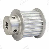DAYTON Timing Pulley: Modified Curvilinear, Fixed, For GT Timing Belt Section, For 15 mm Belt Wd (MPN 19-3P15-6FA2). Key specifications — Brand: DAYTON; Finish: Clear Anodized; For Belt Series: Powerhouse®.