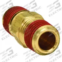 PARKER Metal Pipe Straight: Straight, 1/8 in x 1/8 in, Male NPT Threaded x Male NPT Threaded (MPN VS216P-2). Key specifications — Maximum Operating Pressure: 1,000 psi.
