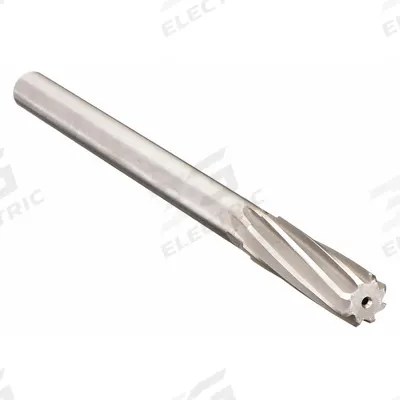 YANKEE Chucking Reamer: 0.375 in Dia, 3/8 in, Spiral Flute - Spiral-Flute Cobalt Chucking Reamers
