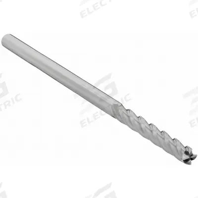 OSG Square End Mill: Carbide, 4 Flute, 5 mm Mill Dia, 32 mm LOC, 76 mm OAL (MPN 484-1968) - General Purpose Carbide Square End Mills