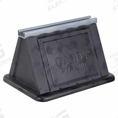 NVENT CADDY Fixed Strut Pyramids: Steel, Galvanized, 6 in Overall Wd