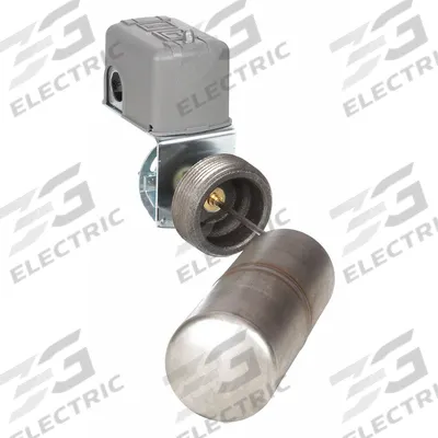 TELEMECANIQUE SENSORS Liquid Level Switch: Close On Rise, DPST-2NC - Side-Mounted Float Switches