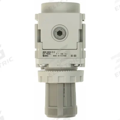 SMC Regulator: Die-Cast Zinc, 1/4 in NPT, 7.251887 psi to 123.2821 psi, 1 MPa Max Op Pressure - SMC FRL Air Regulators