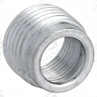 APPLETON ELECTRIC Reducing Bushing - Haz Loc: Iron, 1/4 in_1/2 in Trade Size (MPN RB50-25). Key specifications — Reduction Size: 1/2 in to 1/4 in; Brand: APPLETON ELECTRIC.