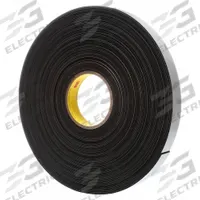 3M Foam Tape: Continuous Roll, 1 in Roll Wd, 36 yd Overall Roll Lg, Conformable, Closed, Black, 9 PK (MPN 4516). Key specifications — Backing Material: Vinyl Foam; Series: 4516.