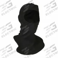 NATIONAL SAFETY APPAREL Flame Resistant Balaclava: 30 cal/sq cm ATPV, OPF Blend, Black (MPN H18CX). Key specifications — Brand: NATIONAL SAFETY APPAREL; Areas Covered: Face; Color: Black; Garment Type: Balaclava; Size: Universal; Standards: OSHA 1910.269.