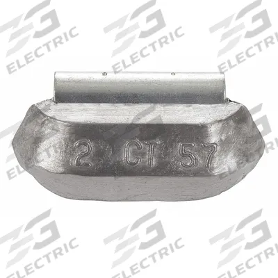 PERFECT EQUIPMENT Clip-On Wheel Weight: Wheel Weights, Clip-On, Aluminum, CT, Lead - Clip-On Wheel Weights