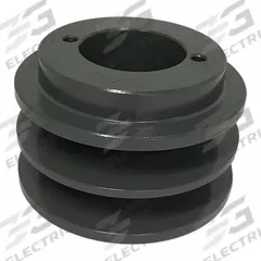 APPROVED VENDOR V-Belt Sheave: 2BK47H, 2 Groove, 4.45 in OD, Bushed Bore, H/QT, Cast Iron. Key specifications — Pulley Industry Number: 2BK47H.