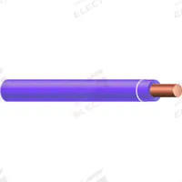 Wire: Copper, 16 AWG, 1 Conductors, Solid, Purple, 500 ft Lg, TFFN/TFN (MPN 26997704). Key specifications — Voltage: 600 V; Brand: SOUTHWIRE.