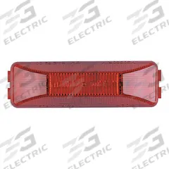 MAXXIMA Clearance Marker Light: Clearance Light, LED, Rectangular, Surface Mount, Red, Hole, Pigtail (MPN AX19RB-KIT). Key specifications — Lens Color: Red; Brand: MAXXIMA; Electrical Connection: Pigtail; Lighting Technology: LED; Mount Type: Hole; SAE Lens Code: P2.