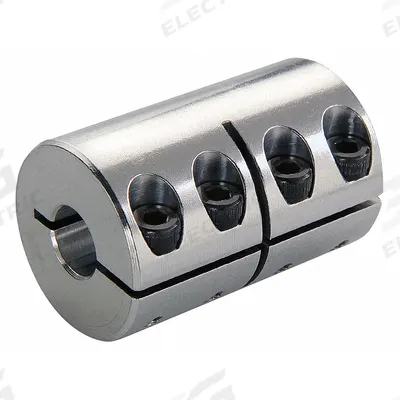 RULAND MANUFACTURING Rigid Shaft Coupling: 5/8 in Bore Dia 1, 5/8 in Bore Dia 2, Round - One-Piece Rigid Shaft Couplings