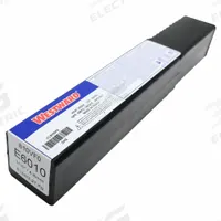 WESTWARD Carbon Steel Welding Electrode: Alloy Carbon Steel, E6010, 3/16 in x 14 in, 5 lb (MPN 810VF0). Key specifications — Brand: WESTWARD; Tensile Strength (As Welded): 60 ksi; Yield Strength (As Welded): 48 ksi.