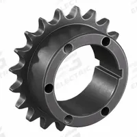 TSUBAKI Sprocket: For 60 Chain, 20 Teeth, 4.794 in Pitch Dia, 5.185 in Outside Dia, Steel (MPN 60Q20). Key specifications — Brand: TSUBAKI; Required Bushing Series: Q1.