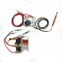 DAYTON Electric Wall & Ceiling Heater Thermostat: Unit Mount, 60° to 120°F, 24 to 277V AC, 1 Poles (MPN 2YU90). Key specifications — Thermostat Control Range: 60° to 120°F; Contact Rating: 22A @ 120 to 277V AC; Mounting Type: Unit Mount; Product Type: Electric Wall & Ceiling Heater Thermostat; Voltage: 24 to 277V AC; Includes: Mounting Hardware; Brand: DAYTON; Thermostat Control Type: Mechanical Selector Dial.