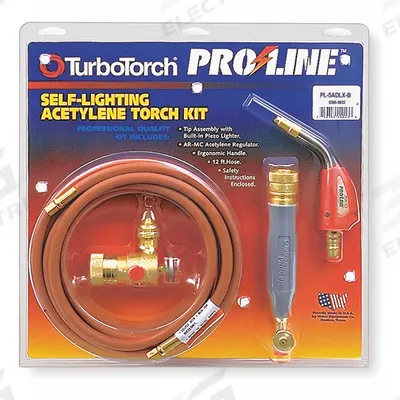 TURBOTORCH Torch Kit: Swirl Flame, CGA-520, Trigger-Start, Extreme Series, Torch Kit - Swirl Flame Torch Kits for "B" Cylinders