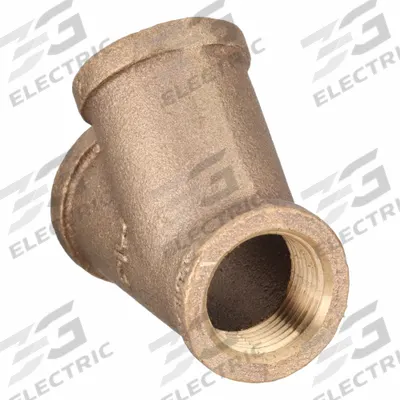 APPROVED VENDOR Metal Pipe Wye: Wye, 3/4 in x 3/4 in x 3/4 in, Class 125 - Threaded Low-Pressure Pipe Fittings for Potable Water