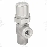 PARKER Pressure Control Valve: 4 gpm, 10 psi Max Set, Stainless Steel, 1/4 in NPT (MPN 647B-1-1/4-2). Key specifications — Brand: PARKER.