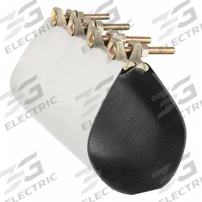 APPROVED VENDOR Repair Clamp: For 5 in Pipe, 12 in Overall Lg - Partial-Gasket Repair Clamps for Tube & Pipe