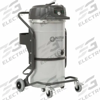 NILFISK Shop Vacuum: Wet/Dry, HEPA Rated, 9 3/4 gal Tank Size, Steel, 2 in Hose Dia - Corded Industrial Vacuums