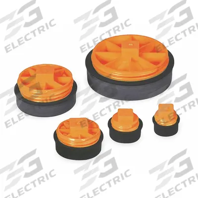 TEST-TITE Test Plug: Raised Square, Inside Pipe, For 6 in Pipe - Raised-Square Blocking Plugs