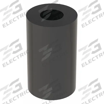 APPROVED VENDOR Spacer: M8 Screw Size, 30 mm Overall Lg, Round, Nylon, Plain, Nylon - Plastic Spacers