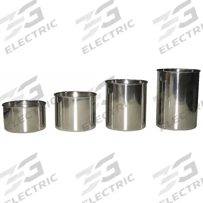 SPRING USA Condiment Cylinder: 1.85 L Capacity, Silver, 5 in Overall Dp - Condiment Cylinders