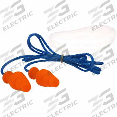 HOWARD LEIGHT BY PIP Ear Plugs: Flanged, 25 dB NRR, Gen Purpose, Corded, Reusable, Push-In - Flanged-Shaped Earplugs