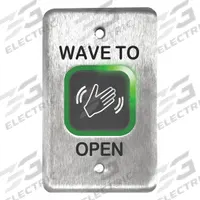 BEA Wave to Open Touchplate: 4 1/2 in Ht, 2 3/4 in Wd (MPN 10MS41-S). Key specifications — Product Type: Wave to Open Touchplate; Brand: BEA.