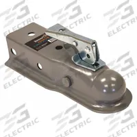 BUYERS PRODUCTS Trailer Coupler: Straight-Tongue Coupler, II, 3,500 lb Gross Towing Wt Capacity (MPN 0091060). Key specifications — Brand: BUYERS PRODUCTS; Finish: Primer; Material: Steel.