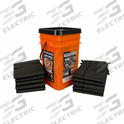 QUICK DAM Flood Barrier Kit: Fresh Water, 5 ft Overall Lg - Water-Activated Flood Barrier Kits