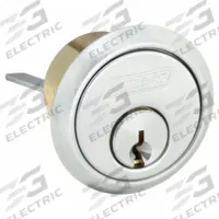 SCHLAGE Lockset Cylinder: Rim, Chrome (MPN 20-022C 626). Key specifications — Brand: SCHLAGE; Lock Assembly Type: Rim; Includes: Keys; Keyway Type: Schlage C; Number of Pins: 6.