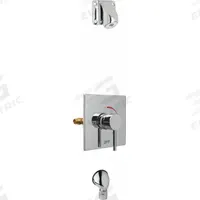 CHICAGO FAUCETS Shower Faucet: SH-TP, 2 gpm Fixed Showerhead Flow Rate, Brass, Chrome-Plated Finish (MPN SH-TP6-04-000). Key specifications — Showerhead Material: Brass; Series: SH-TP.
