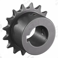 TRITAN Roller Chain Sprocket: 06B, For 3/8 in Chain Pitch, 20 mm Bore Dia, 16 Teeth, Steel (MPN 06BS16H X 20). Key specifications — Brand: TRITAN.