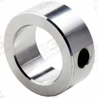 CLIMAX METAL PRODUCTS Shaft Collar: 1-Piece, Set Screw, 2 7/16 in Bore Dia, Aluminum, 1 in Collar Wd (MPN C-243-A). Key specifications — attr671678: CLIMAX METAL PRODUCTS; attr1392387: Set Screw.