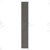 ASI GLOBAL Partition Column: Plastic Polymer, Pebble, Black, 82 in Ht, 12 in Wd, 1 in Thick (MPN 40-90871253-9205). Key specifications — Inner Core Type: Polymer; Brand: ASI GLOBAL PARTITIONS; Color: Black; Finish/Texture: Pebble.