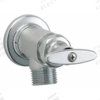 CHICAGO FAUCETS Straight Sill Faucet: Cast Brass, Rough Chrome Plating, Cast Brass, NPT (MPN 293-RCF). Key specifications — Brand: CHICAGO FAUCETS; Body Material: Cast Brass; Handle Material: Cast Brass; Color/Finish: Rough Chrome Plating; Includes: 3/4 in Hose Outlet; Inlet Connection Type: NPT.