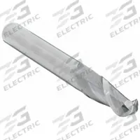 CLEVELAND Ball End Mill: Carbide, 2 Flute, 5/16" Mill Dia, 1/2" LOC, 2" OAL (MPN C60942)