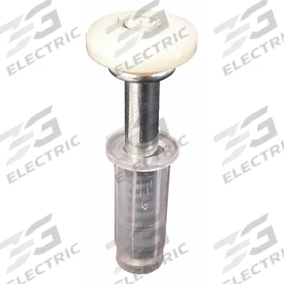 PRIME-LINE Guide: 2 3/32 in Lg, 3 3/4 in Wd, 30 lb Max Wt - Hanging Door Guides