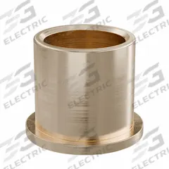 Flanged Sleeve Bearing: Bronze, SAE 841, 1 in Bore, 1 1/4 in OD, 1 1/4 in Lg, -35°F to 300°F, 10 PK (MPN FF1213-05B). Key specifications — System of Measurement: Inch; Material Grade: SAE 841; Flange Type: Flanged; Brand: OILITE.