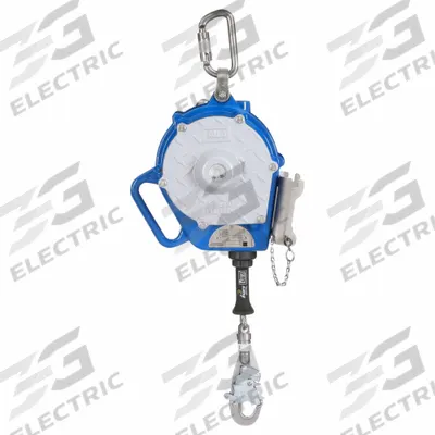 3M DBI-SALA Self Retracting Lifeline: Carabiner Anchor, Harness Swivel Snap Hook - Mounted SRLs for Rescue