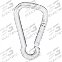 LUCKY LINE PRODUCTS Interlocking Snap: 1 Snaps, 1,320 lb Working Load Limit, Solid Gate (MPN 4FCP8). Key specifications — Application Restrictions: Not For Lifting; Brand: LUCKY LINE PRODUCTS; Opening Type: Solid Gate.
