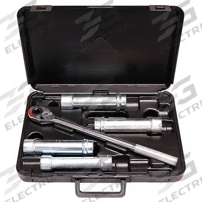 WHEELER-REX Socket Wrench Set: 1/2 in Drive, 5 Piece, 6-Point - SAE Socket Sets with Drive Tools
