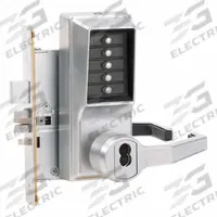 KABA SIMPLEX Mechanical Push Button Lockset: ADA Compliant, Chrome (MPN R8148B-26D-41). Key specifications — Product Type: Mechanical Push Button Lockset; Manufacturer Part Number: R8148B-26D-41; Key Override Options: Best and Equivalents (6 or 7-Pin length) Not Included.