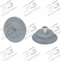 SCHMALZ Vacuum Pad Assembly: G1/4 in, 87.1 mm Pad Dia, NBR, 55 A, Gray, 34.9 mm Pad Ht (MPN 10.01.01.14064). Key specifications — attr1019168: 55 A; attr1019165: 10.01.01.14064; attr1019167: SCHMALZ; attr1019180: Gray.