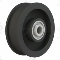 BREWER MACHINE & GEAR Flat Belt Idler Pulley: 41/64 in Bore, 2.5 in OD, Cast Iron, Ball Bearing (MPN PBB). Key specifications — Bearing Type: Ball; Brand: BREWER MACHINE & GEAR.