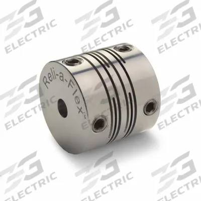 RULAND MANUFACTURING Slit Coupling: 8 mm Bore Dia 1, 6 mm Bore Dia 2 - Short Set Screw Slit Couplings