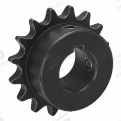 TRITAN Sprocket: 40, For 1/2 in Chain Pitch, 1 in Bore Dia, 16 Teeth, 2.563 in Pitch Dia, Steel (MPN 40BS16H X 1). Key specifications — Brand: TRITAN.